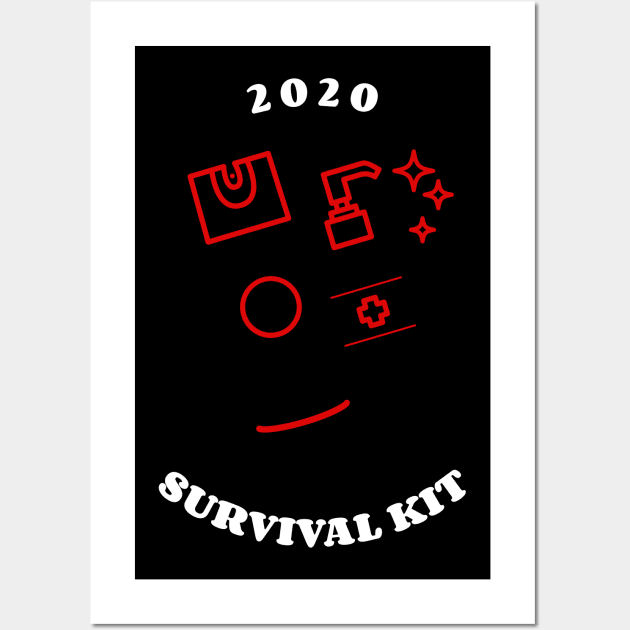 2020: Survival Kit Wall Art by JonesCreations